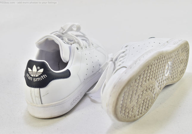 Adidas Stan Smith Damen Sportschuhe Sneaker EUR 39 1/3 Nr. 25-T 50-second hand-gebrauchte Schuhe-SchuhGebraucht