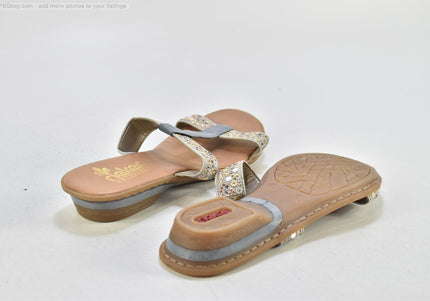 Rieker  Damen Sandale Pantolette  EUR 40 Nr. 26-S 1380