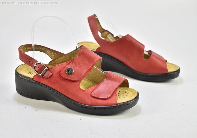 Solidus Damen Sandale Sandalette UK 5 Nr. 25-S 1570-Schuh-Gebraucht-secondhand