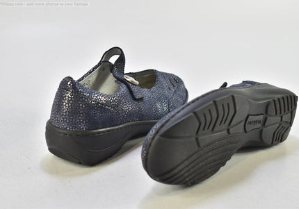 Waldläufer  Damen Halbschuhe Slipper Ballerinas  UK 6,5 Nr. 26-Y 1599