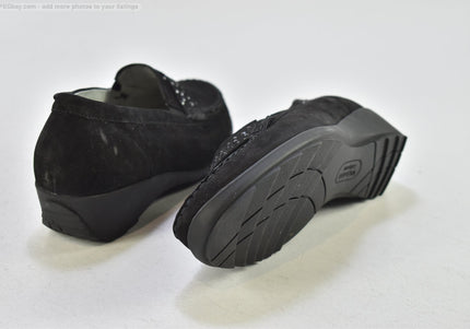Waldläufer  Damen Halbschuhe Slipper Ballerinas  UK 5,5 Nr. 26-A 546