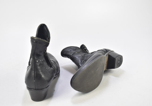 Paul Green Damen Stiefelette Boots UK 7 Nr. 24-A 3104-Schuh-Gebraucht-secondhand