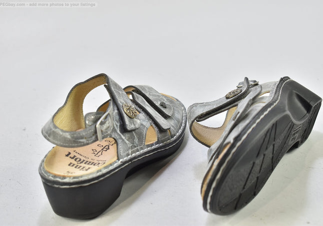 Finn Comfort Damen Sandale Sandalette UK 3,5 Nr. 25-S 2680-SchuhGebraucht