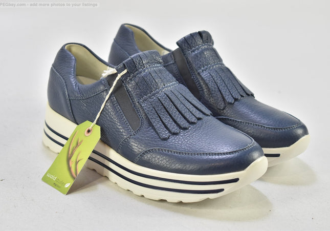 Waldläufer  Damen Halbschuhe Slipper Ballerinas  UK 3,5 Nr. 26-Y 238
