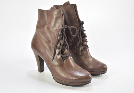 Paul Green Damen Stiefelette Boots UK 6 Nr. 24-F 4034-Schuh-Gebraucht-secondhand