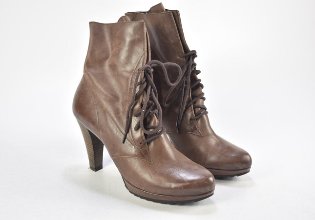 Paul Green Damen Stiefelette Boots UK 6 Nr. 24-F 4034-Schuh-Gebraucht-secondhand