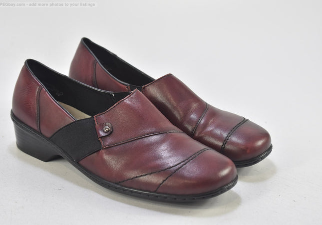 Rieker Damen Halbschuhe Slipper Ballerinas EUR 40 Nr. 25-F 2110-Schuh-Gebraucht-secondhand