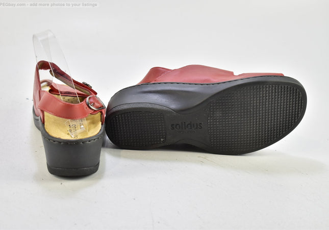 Solidus Damen Sandale Sandalette UK 5 Nr. 25-S 1570-Schuh-Gebraucht-secondhand