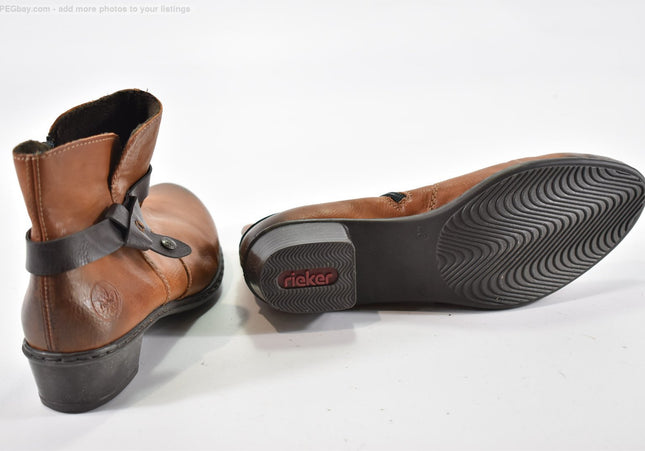 Rieker Damen Stiefelette Boots EUR 40 Nr. 25-B 326 - Schuh-Gebraucht - Second-hand - gebrauchte Schuhe