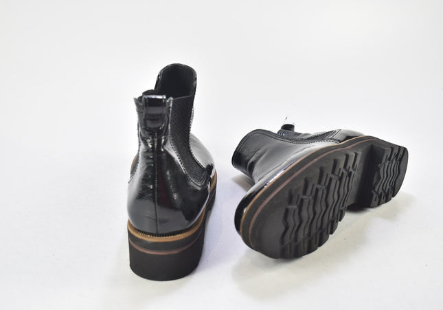 Paul Green Damen Stiefelette Boots SL 25 cm Nr. 24-Y 754-Schuh-Gebraucht-secondhand