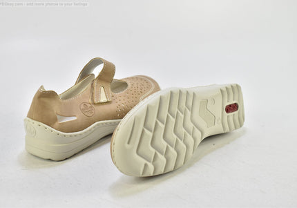 Rieker  Damen Halbschuhe Slipper Ballerinas  Gr. 40 Nr. 26-T 783