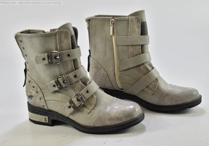 Mustang Damen Stiefelette Boots EUR 38 Nr. 24-B 5957-Schuh-Gebraucht-secondhand
