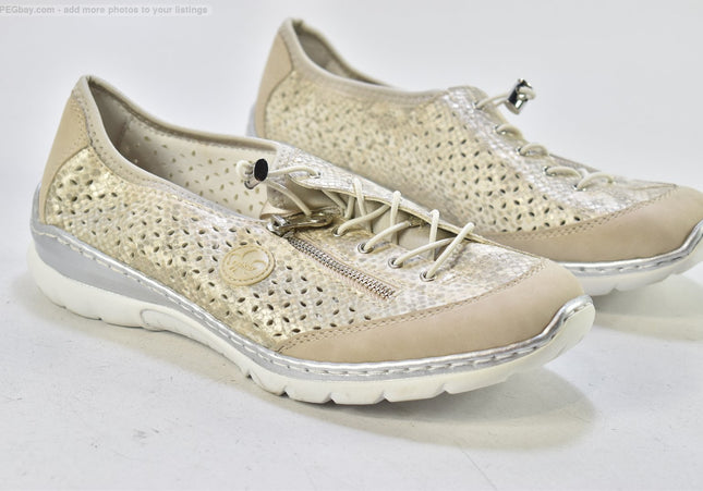 Rieker  Damen Halbschuhe Slipper Ballerinas  EUR 42 Nr. 26-G 1980