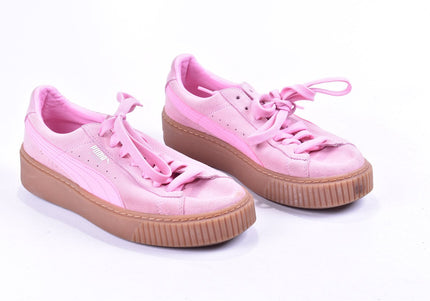 Puma Suede Damen Sportschuhe Sneaker EUR 38,5 Nr. 23-M 1262-Schuh-Gebraucht-secondhand