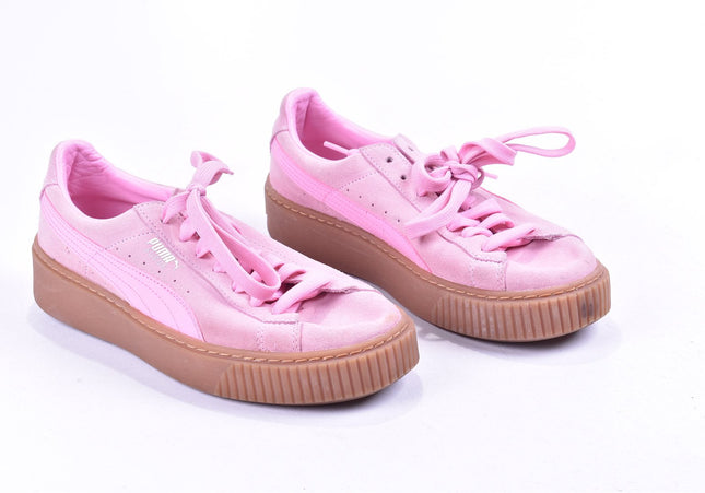 Puma Suede Damen Sportschuhe Sneaker EUR 38,5 Nr. 23-M 1262-Schuh-Gebraucht-secondhand