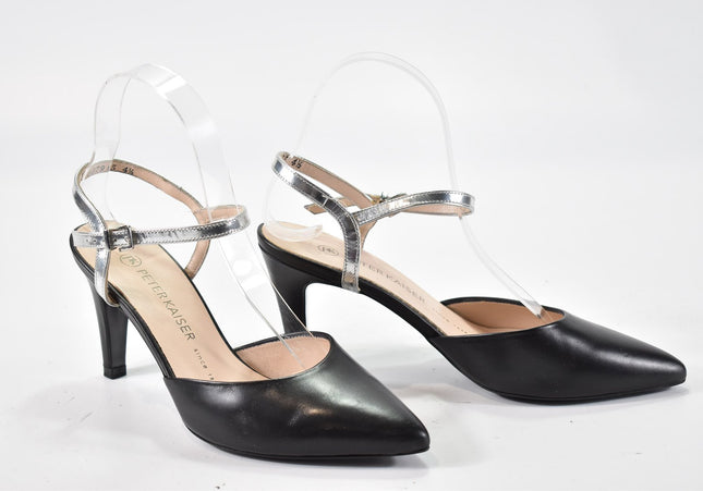 Peter Kaiser Damen Sandale Sandalette UK 4,5 Nr. 24-SD 1411-Schuh-Gebraucht-secondhand