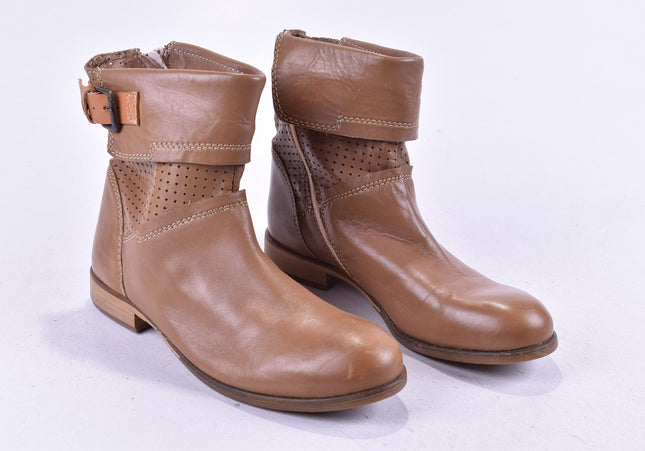 Manas Damen Stiefelette Boots EUR 38 Nr. 24-M 3673-Schuh-Gebraucht-secondhand