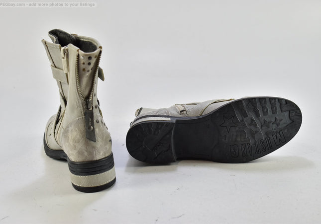 Mustang Damen Stiefelette Boots EUR 38 Nr. 24-B 5957-Schuh-Gebraucht-secondhand