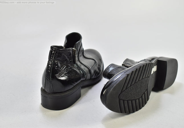 Bouton Black  Damen Stiefelette Boots  EUR 40 Nr. 25-B 2309