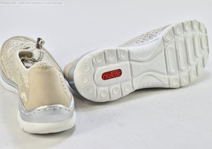 Rieker  Damen Halbschuhe Slipper Ballerinas  EUR 42 Nr. 26-G 1980