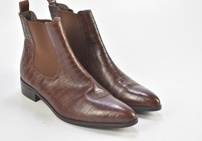 Scarpio Damen Stiefelette Boots EUR 37 Nr. 24-F 1265-Schuh-Gebraucht-secondhand
