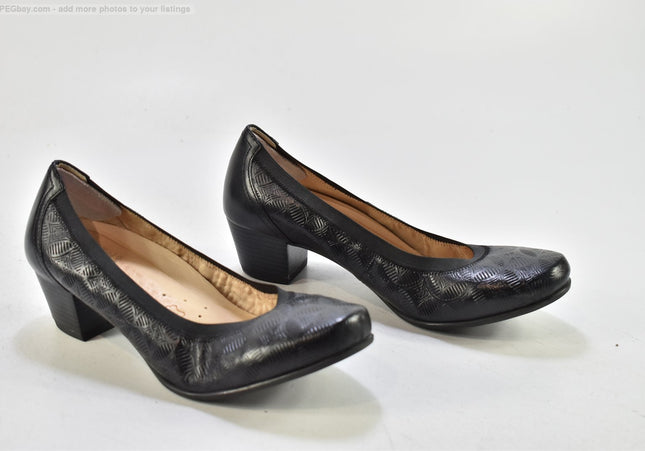Caprice Damen Pumps High Heels UK 5,5 Nr.25-M 3491-Schuh-Gebraucht-secondhand