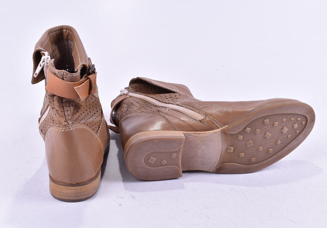 Manas Damen Stiefelette Boots EUR 38 Nr. 24-M 3673-Schuh-Gebraucht-secondhand