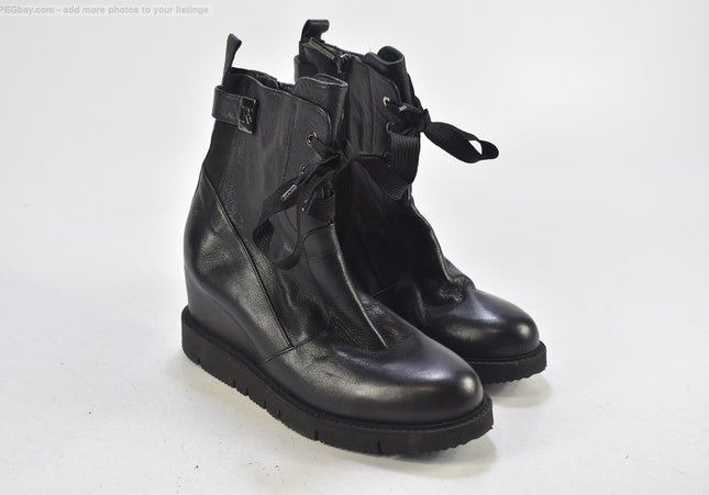 Renzoni Damen Steiefelette Boots SL 25cm Nr. 24-B 4806-Schuh-Gebraucht-secondhand