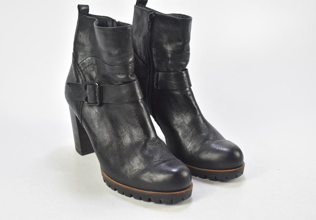 Paul Green Damen Stiefelette Boots UK 6 Nr. 24-A 3107-Schuh-Gebraucht-secondhand