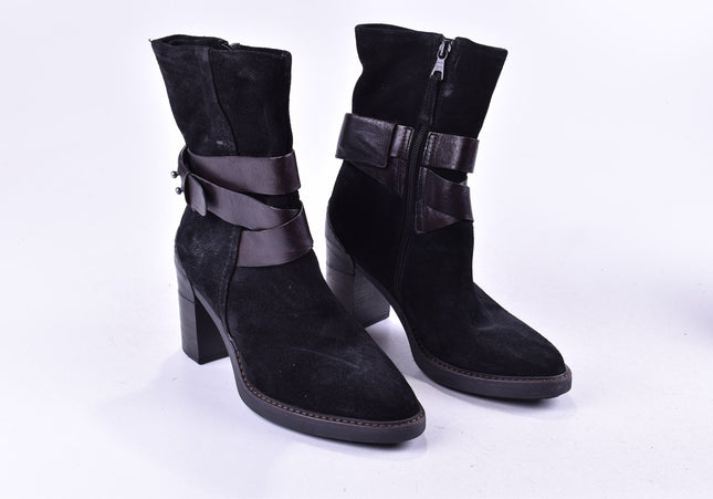Mjus Damen Stiefelette Boots EUR 37 Nr. 24-J 4469-Schuh-Gebraucht-secondhand