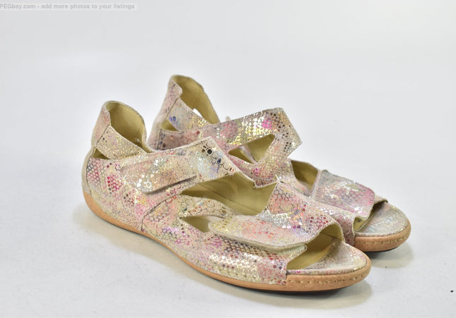 Waldläufer  Damen Sandale Sandalette  UK 7 Nr. 26-S 2251