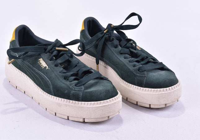 Puma Suede Damen Sportschuhe Sneaker EUR 40,5 Nr. 24-M 4452-Schuh-Gebraucht-secondhand