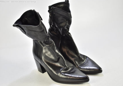 Elvio Zanon Damen Stiefelette Boots EUR 40 Nr. 24-B 7393-SchuhGebraucht