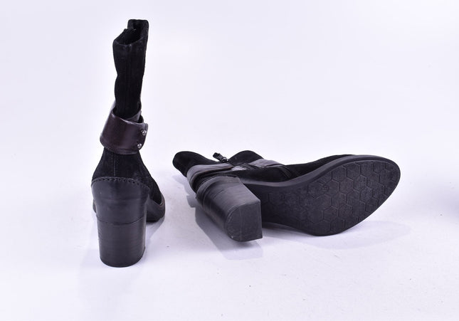 Mjus Damen Stiefelette Boots EUR 37 Nr. 24-J 4469-Schuh-Gebraucht-secondhand