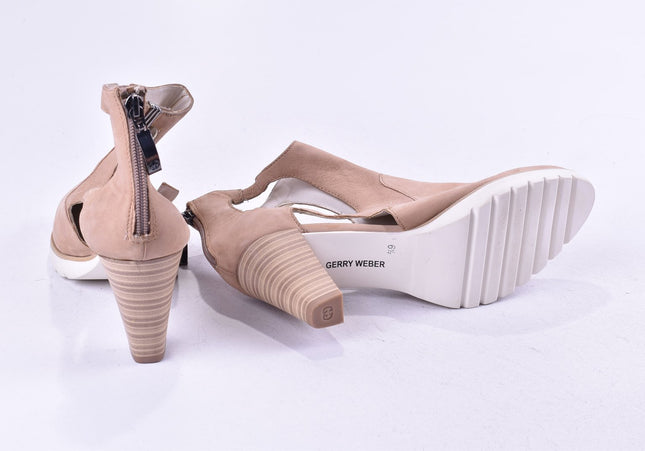 Gerry Weber Damen Sandale Sandalette UK 6,5 Nr. 24-SD 756-Schuh-Gebraucht-secondhand