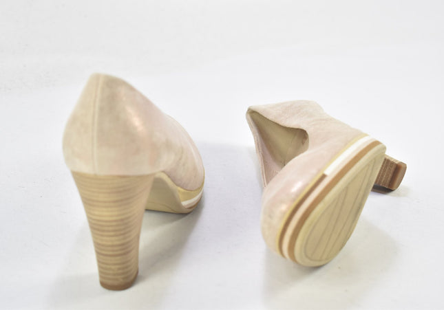 Gabor Damen Pumps High Heels UK 7 Nr. 23-N 1443-Schuh-Gebraucht-secondhand