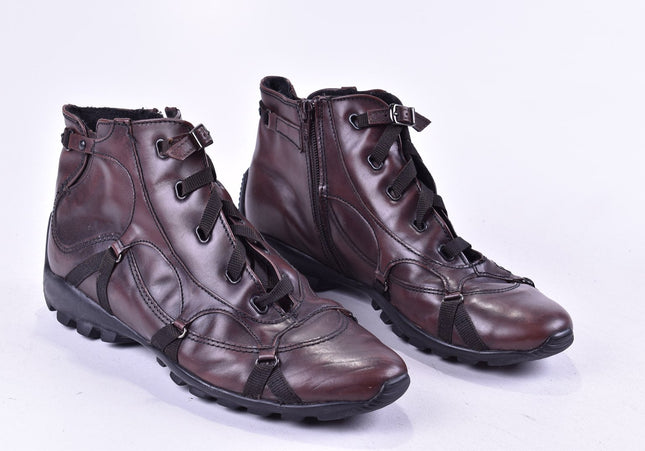 Franco Bonoldi Damen Stiefelette Boots SL 26,5 cm Nr. 24-J 4470-Schuh-Gebraucht-secondhand