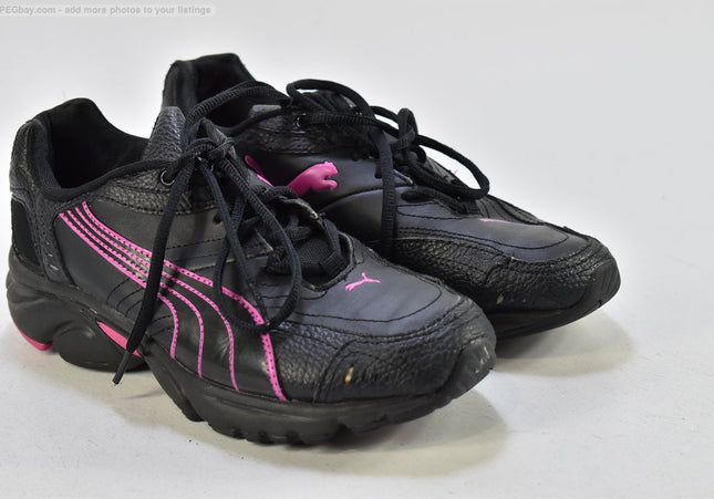 Puma Damen Sportschuhe Sneaker EUR 38,5 Nr. 25-T 1201-gebrauchte Schuhe-Second hand-SchuhGebraucht