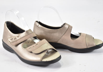 Solidus Damen Sandale Sandalette UK 5 Nr. 24-SD 2672-Schuh-Gebraucht-secondhand