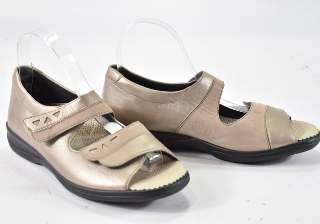 Solidus Damen Sandale Sandalette UK 5 Nr. 24-SD 2672-Schuh-Gebraucht-secondhand