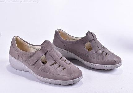 Waldläufer  Damen Halbschuhe Slipper Ballerinas  UK 4,5 Nr. 25-F 1456