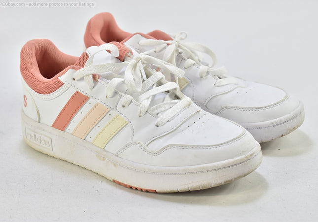 Adidas Hoops Damen Sportschuhe Sneaker EUR 40 Nr. 25-T 54-second hand-gebrauchte Schuhe-SchuhGebraucht