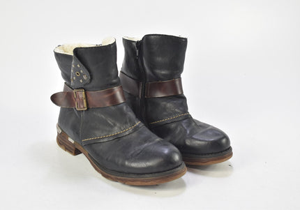 Rieker Damen Stiefelette Boots EUR 37 Nr. 24-A 3108-Schuh-Gebraucht-secondhand