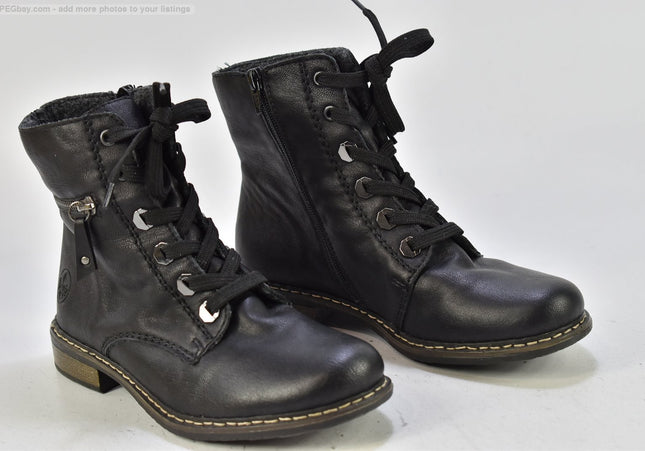 Rieker Damen Stiefelette Boots EUR 38 Nr. 24-B 7281-SchuhGebraucht