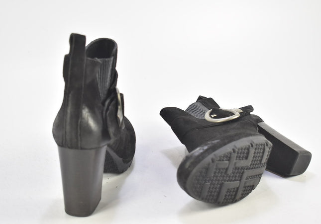 Mjus Damen Stiefelette Boots EUR 40 Nr. 24-F 1267-Schuh-Gebraucht-secondhand