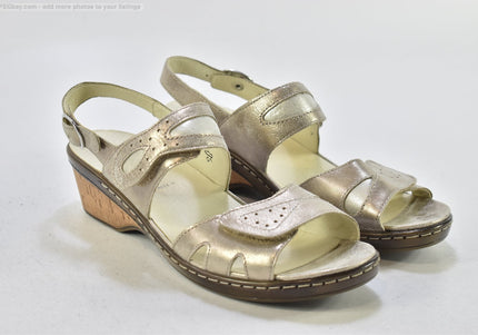 Waldläufer  Damen Sandale Sandalette  UK 7 Nr. 26-S 2555