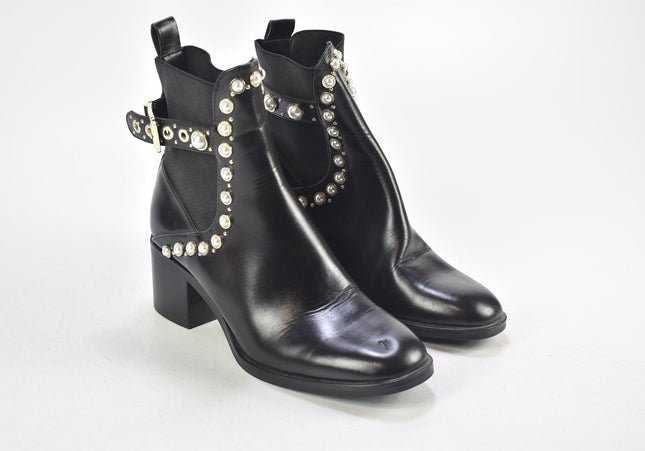 Zara Damen Stiefelette Boots EUR 36 Nr. 24-F 4038-Schuh-Gebraucht-secondhand