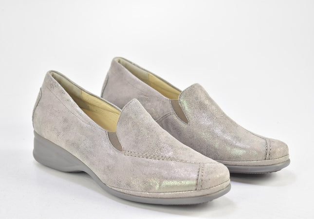 Semler Damen Halbschuhe Slipper Ballerinas UK 4 Nr. 23-A 3335-Schuh-Gebraucht-secondhand
