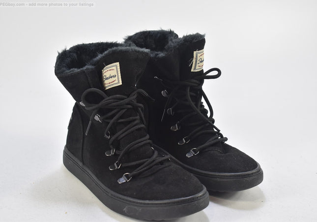 Skechers Damen Stiefelette Boots EUR 37 Nr. 24-B 5194-Schuh-Gebraucht-secondhand