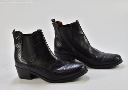 Cox Damen Stiefelette Boots EUR 40 Nr. 24-B 6139-Schuh-Gebraucht-secondhand